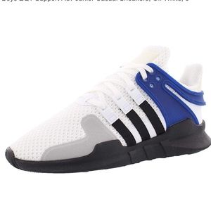 Boys Adidas EQT Support , Off White.